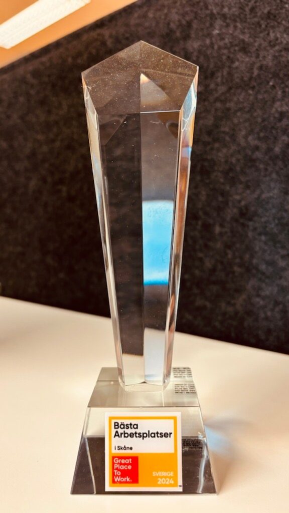 Trelleborgs Energi klättrar på topplistan för Skånes bästa arbetsplatser 2025!