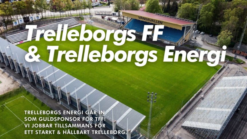 Trelleborgs Energi går in som ny Guldpartner till Trelleborgs FF